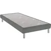 Image de Sommier tapissier à lattes - DUNLOPILLO - Somnilat aluminium - 90x190cm - 13 lattes - Gris