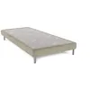 Image de Sommier Dunlopillo Bellini beige 15 cm avec pieds 90x200