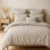 Image de Parure Housse De Couette 3pcs 260x240cm 100% Coton 57fils Grege