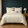 Image de Parure Housse De Couette 3pcs 240x220cm 100% Coton 57fils Ivoire