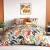 Image de Parure housse de couette 3pcs 260x240cm + 2 taies 100% coton 57fils ninon