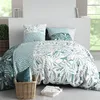 Image de Parure housse de couette 3 pcs 260x240cm 100% coton 57fils foliage