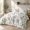 Image de Parure housse de couette 3 pcs 240x220 cm 100 % coton 57 fils Jouvelle