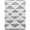 Image de TIZAS - Tapis Berbère à relief - Crème & Gris 160 x 230 cm