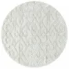 Image de MUDA - Tapis Berbère Rond à relief - Crème 160 x 160 cm
