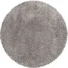 Image de MOELLEUX - Tapis cosy Rond à poils longs - Beige 200 x 200 cm