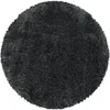 Image de MOELLEUX - Tapis cosy Rond à poils longs - Gris 120 x 120 cm