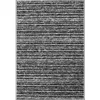 Image de Tapis - SELMA - Noir - 80x150 cm - Anti-dérapant - Lavable en machine - Moderne