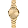 Image de Montre - PIERRE LANNIER - Multiples 012P542 - Acier doré - Étanchéité 5 Atm - Cadran facetté
