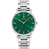 Image de Montre Homme - Essential 251G171 - Cadran Vert - Bracelet Acier - Résistance 50m