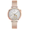 Image de Montre Femme ESPERANCE Doré-rose Cadran Argenté Bracelet Acier milanais Doré-rose 14 MM