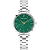 Image de Montre Femme - Chouquette 078J691 - Cadran Vert - Bracelet Acier Argenté - Étanchéité 30 Atm