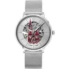 Image de Montre Homme CATHEDRALE Argenté Cadran Argenté Bracelet Acier milanais Argenté 20 MM