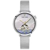 Image de Montre femme - PIERRE LANNIER - Australe - Boîtier 35 mm - Bracelet acier - Argenté