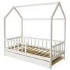 Image de Lit cabane enfant avec tiroir Paloma - 90 x 190 cm - Blanc
