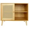 Image de Buffet en bois Iguane - 80 x 40 x 66 cm - Marron