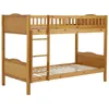 Image de Lit superposé en bois Gabriel - 90 x 190 cm - Marron