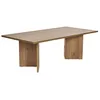 Image de Table basse en bois Sabin - 60 x 119 x 40 cm - Chêne