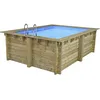 Image de Piscine bois rectangle Maldives - 3.20 x 3.20 x 1.24 m