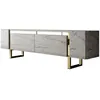 Image de Meuble TV en bois Yildiz - 180 x 30 x 50 cm - TravertinOr