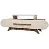 Image de Meuble TV en bois Rose - 145 x 36 x 49 cm - Crème de noix