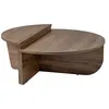 Image de Table basse en bois Orion - 90 x 60 x 30 cm - Noyer