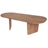 Image de Table basse en bois Ovalis - 130 x 65 x 40 cm - Pin atlantique