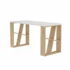 Image de Bureau en bois Honey - 140 x 60 x 75 cm - Chêne blanc