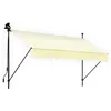 Image de Store banne 200x150 cm avec éclairage led et manivelle - Couleur:Beige