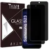 Image de Tikawi x2 Verres trempés Anti-Espion 9H Samsung Galaxy S23 (6.1) Protection Ecran Haute résistance - [Anti-traces] - Film x2