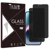 Image de Tikawi x2 Verres trempés Anti-Espion pour Iphone 16e (6.1) Protection Ecran Haute résistance [Anti-traces] - Film HD x2 9H