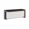 Image de Applique Murale LED - Noire - 24W - Température Variable 3000K/4000K/6000K - IP65 - Design Moderne