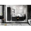Image de Meuble Salle de Bain - OTITEC - Bold Black - 160 cm - Double Vasque - Noir Mat