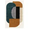 Image de Tapis intérieur shaggy. motifs géométriques. multicolore. 160 x 230cm