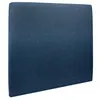 Image de Tete de lit Tapissée Tissu Bleu L 180 cm - Ep 10 cm rembourré - Tête de lit design en bois massif