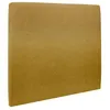 Image de Tete de lit Tapissée Tissu Jaune L 180 cm - Ep 10 cm rembourré - Tête de lit design en bois massif