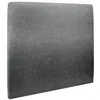 Image de Tete de lit Tapissée Tissu Gris anthracite L 180 cm - Ep 10 cm rembourré - Tête de lit design en bois massif