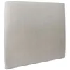 Image de Tete de lit Tapissée Velours Gris clair L 180 cm - Ep 10 cm rembourré - Tête de lit design en bois massif