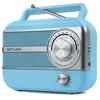 Image de Radio Portable - MUSE - M-056 Vb Blue - FM/AM - Haut-parleur intégré - Antenne télescopique