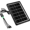 Image de Mini panneau solaire USB étanche IP65 pour téléphone portable - Idéal pour les voyages le camping et les activités de plein air