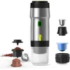 Image de Machine à expresso électrique portable cafetière de voyage pour camping cafetière de voiture auto-chauffante avec USB