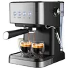 Image de Machine a cafe Cafetières 1.5L Machines à Café Machines à expresso 15 Bar Petite Cafetière Electrique Acier Inoxydable 1050W