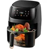 Image de Air Fryer 8L Friteuse Sans Huile 8 Programmes de Cuisson Préréglés Fenêtre de Visualisation Écran Tactile Fonction Rendez-vous