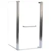 Image de ONDEE - Pare-baignoire TULPA - Paroi 120x140x04cm - Verre trempé - Finition chromé
