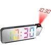 Image de Réveil-projecteur miroir multicolore