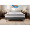 Image de Matelas + sommier 140x200 Memo Luxe Ressorts ensachés + mémoire de forme 5 zones de confort MAXI épaisseur