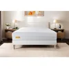 Image de Matelas + sommier 160x200 Memo Bio Mousse à mémoire de forme 5 zones de confort Maxi épaisseur Déhoussable