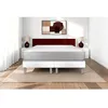 Image de Ensemble Matelas Sommier 160x200 cm - 2 Sommiers Blanc - Vitalmemo Blanc