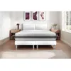 Image de Ensemble Matelas Sommier 160x200 cm - 2 Sommiers Blanc - Vitalmemo Back Blanc