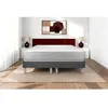 Image de Ensemble Matelas Sommier 200x200 cm - 2 Sommiers Gris - Vitalmemo Gris
